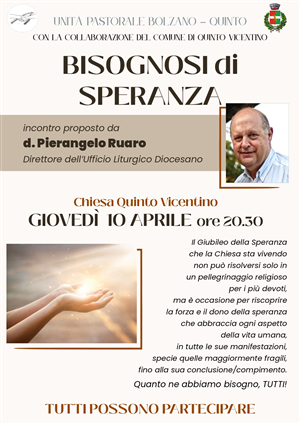 Bisognosi di Speranza