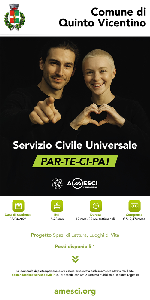 Servizio Civile Universale 2026
